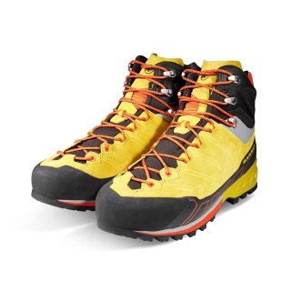 Mammut Wanderschuhe Kento Tour High GTX (Trekking, Spaltleder, wasserdicht) gelb Herren